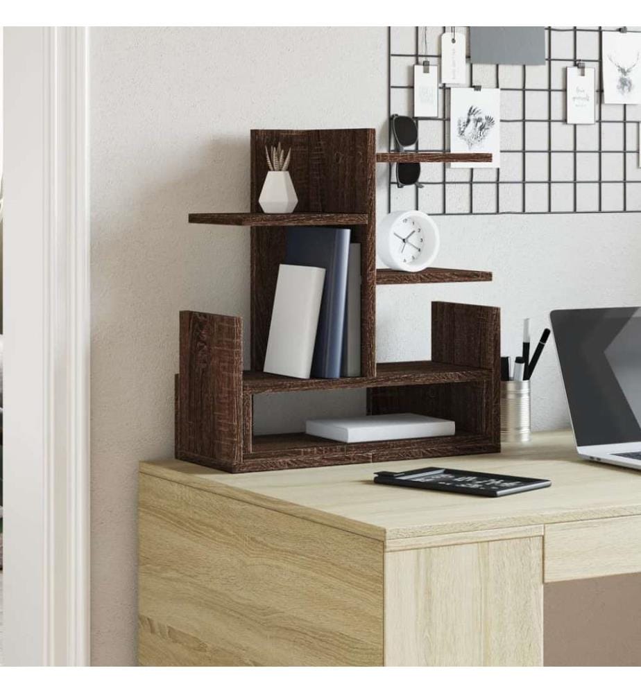 Schreibtisch-Organizer Eichen-Optik 49x20x52,5 cm Holzwerkstoff