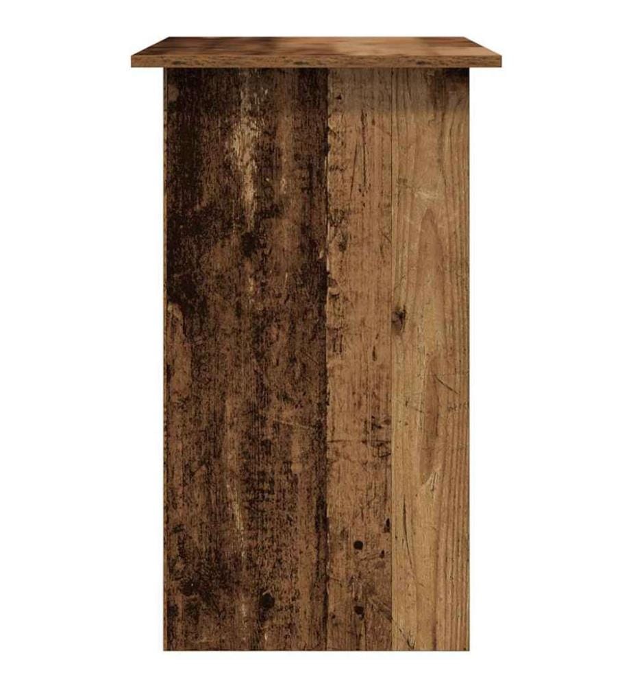 Bureau vieux bois 80x45x74 cm bois d'ingénierie