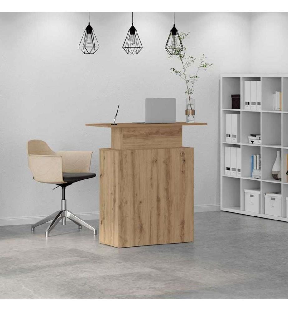 Empfangstheke Artisan-Eiche 100x40x104 cm Holzwerkstoff