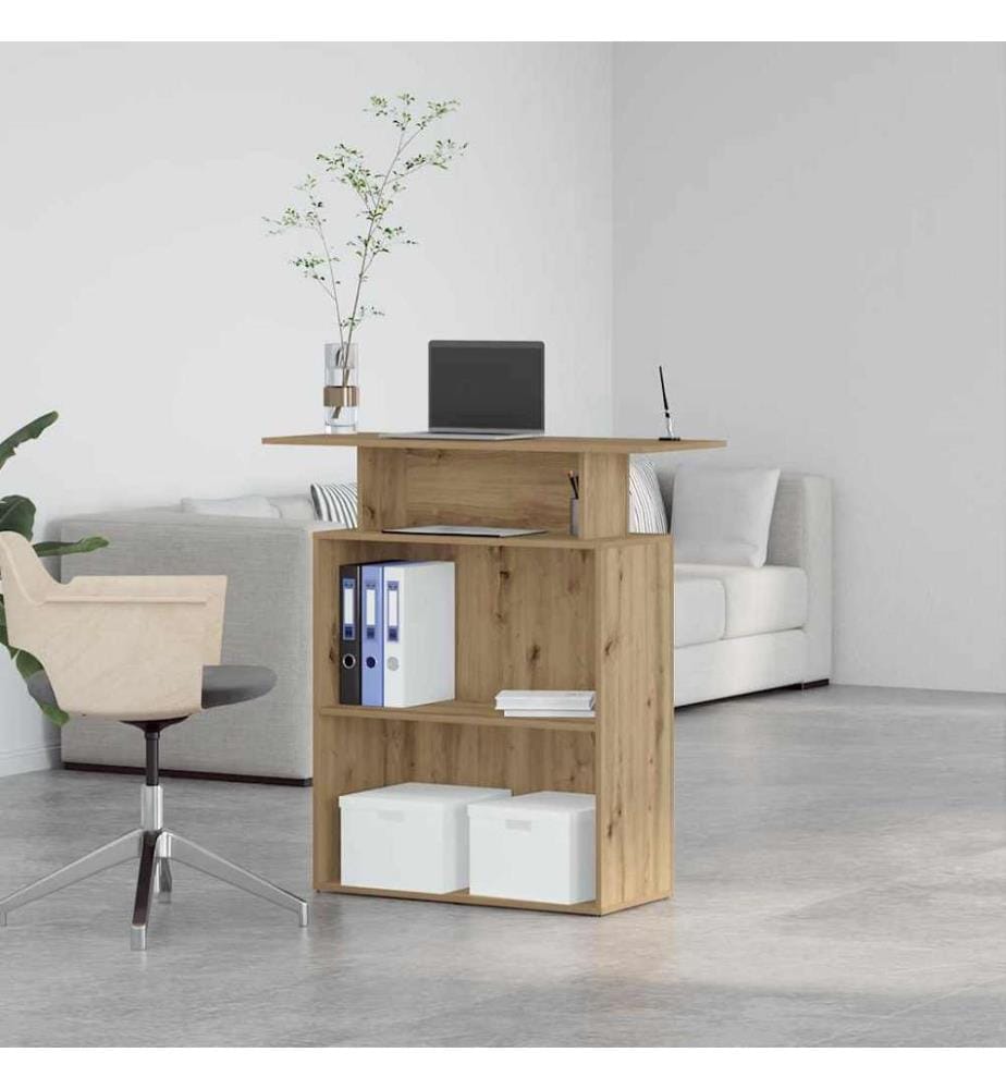 Empfangstheke Artisan-Eiche 100x40x104 cm Holzwerkstoff