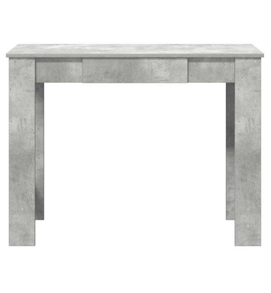 Schreibtisch Betongrau 100x45x75 cm Holzwerkstoff