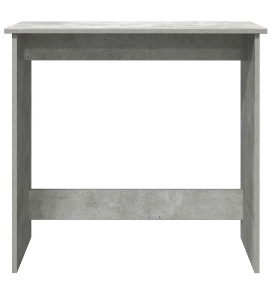 Schreibtisch Betongrau 80x40x75 cm Holzwerkstoff