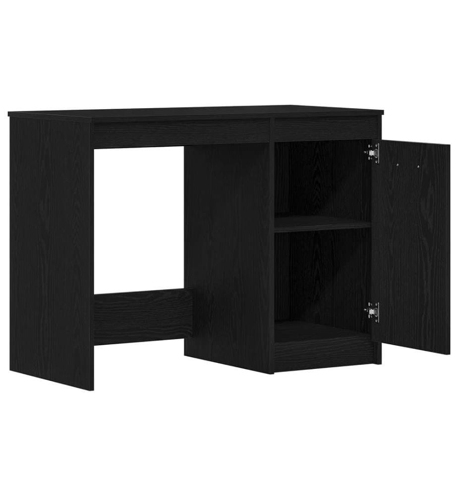Schreibtisch Schwarz Eiche 100x50x76 cm Holzwerkstoff