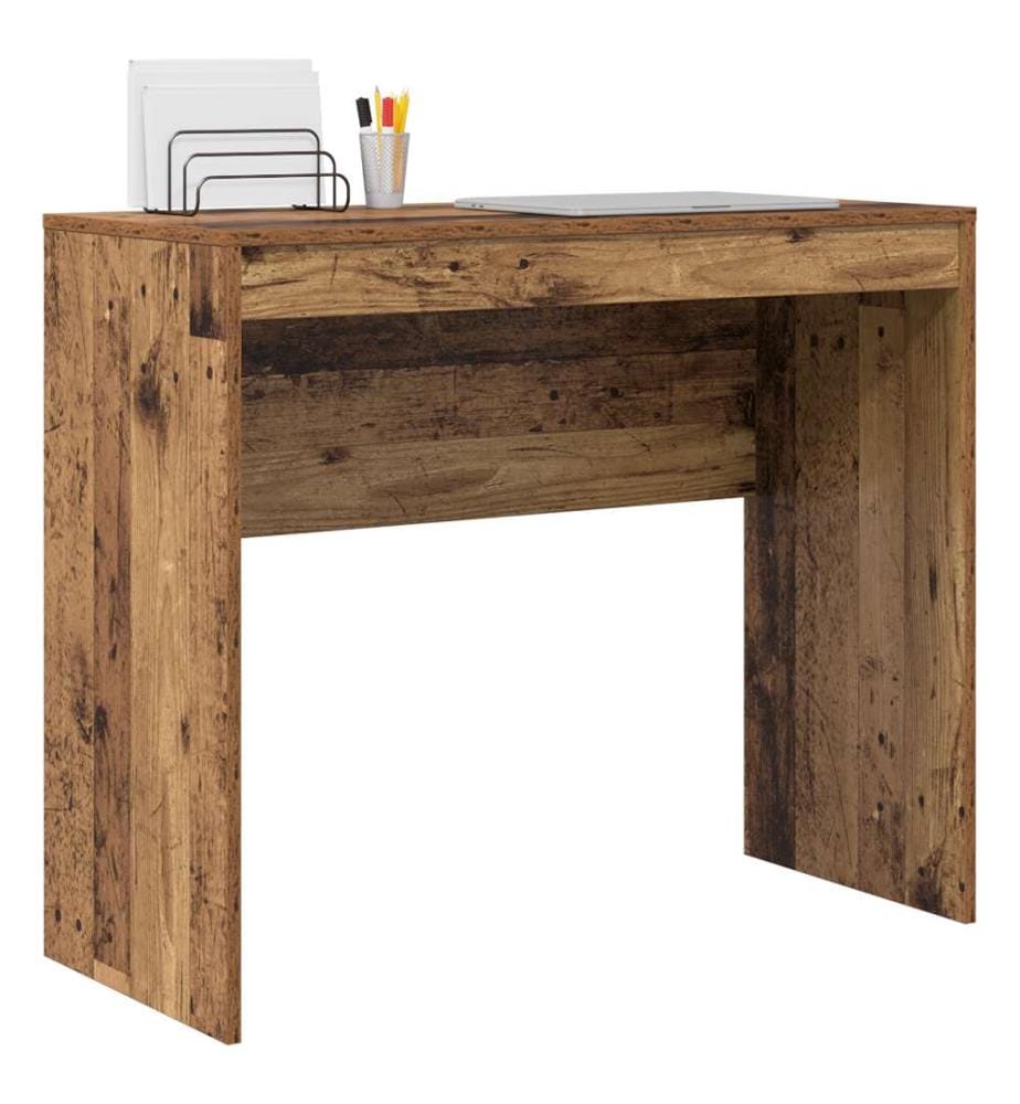 Schreibtisch Alter Holz Holzwerkstoff 90 x 40 x 76 cm Langlebig