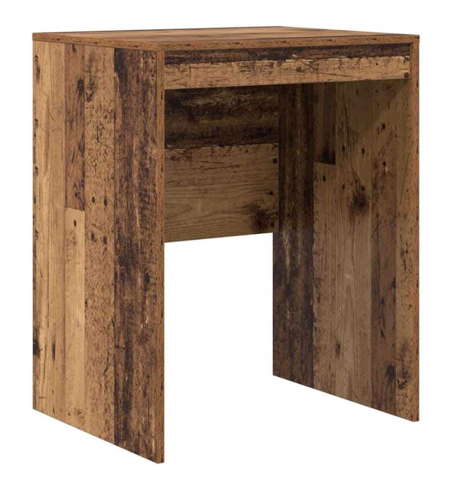 Rustikaler Schreibtisch Altes Holz Werkstoff 60 x 50 x 76 cm