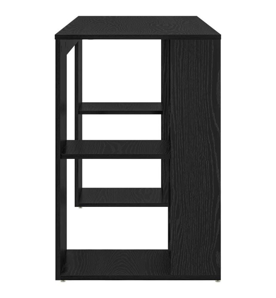 Bureau en chêne noir Chêne noir MDF Moyen Bureau en chêne noir