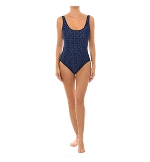Einteiliger Badeanzug Classic Swimmer - Marineblau