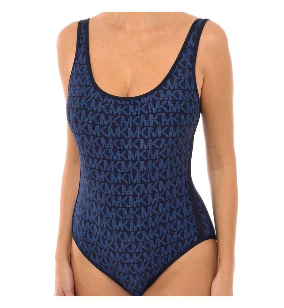 Einteiliger Badeanzug Classic Swimmer - Marineblau