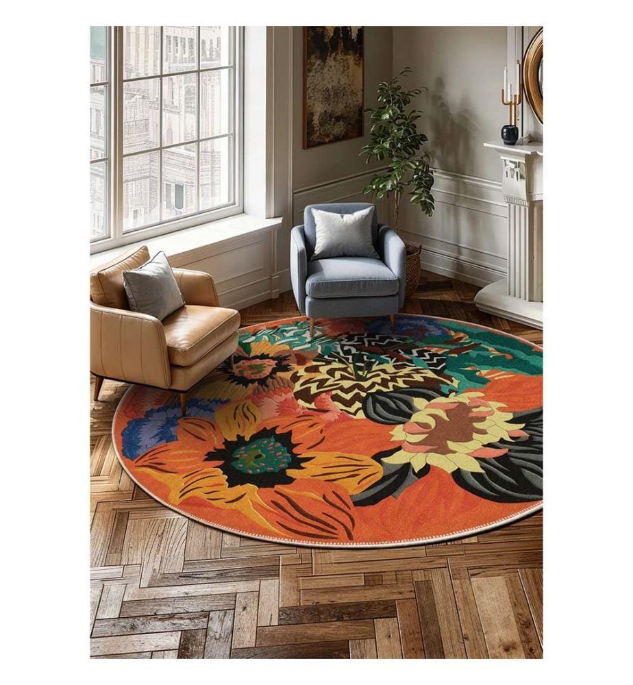 Tapis Rond Opra 80 x 80 cm - Multicolore
