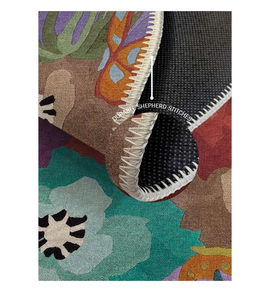 Tapis Rond Elara 80 x 80 cm - Multicolore