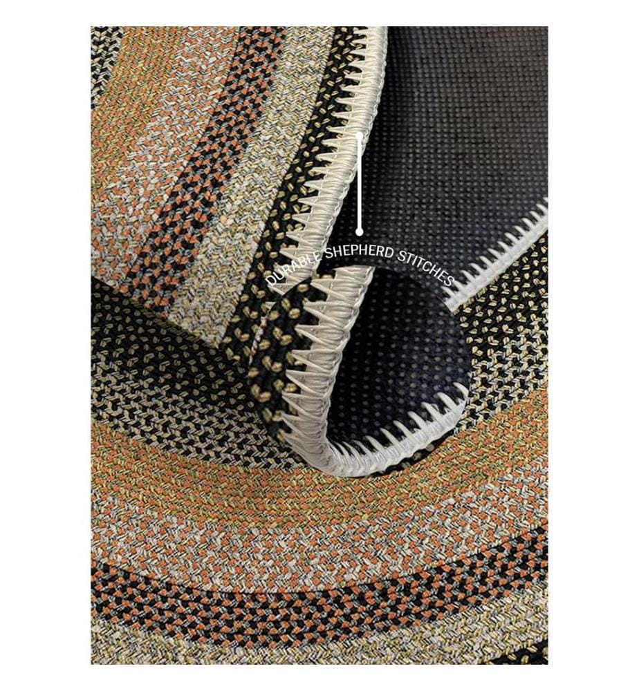 Runder Teppich „Viviana“, 80 x 80 cm - Braun