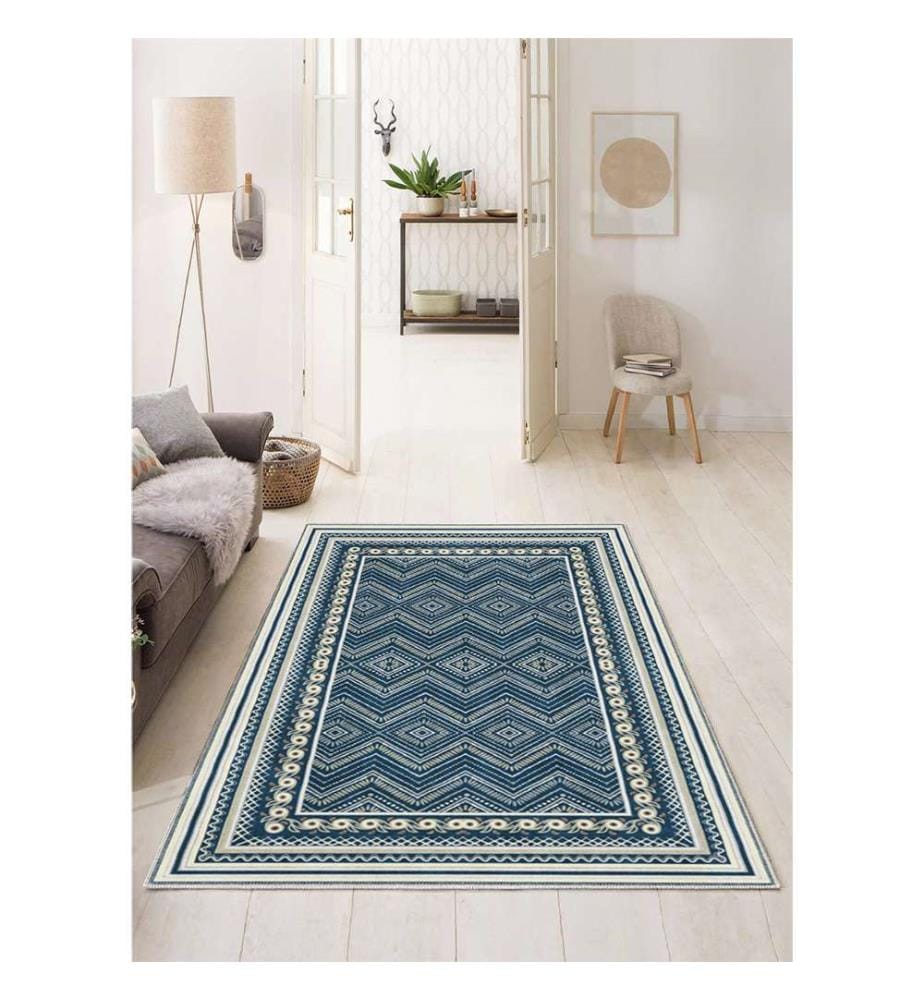 Tapis Rectangle Luvina 80 x 120 cm - Marine