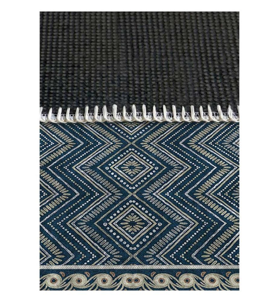 Tapis Rectangle Luvina 80 x 120 cm - Marine