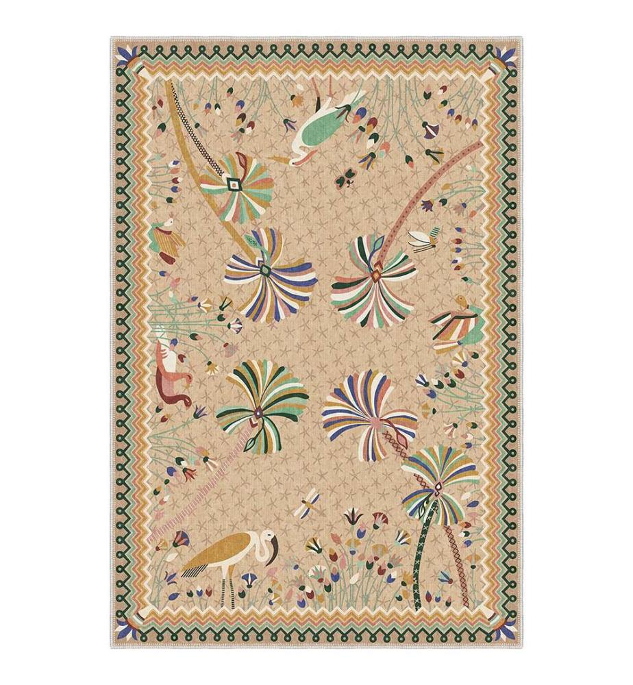 Tapis Rectangle Vespera 80 x 120 cm - Bleu