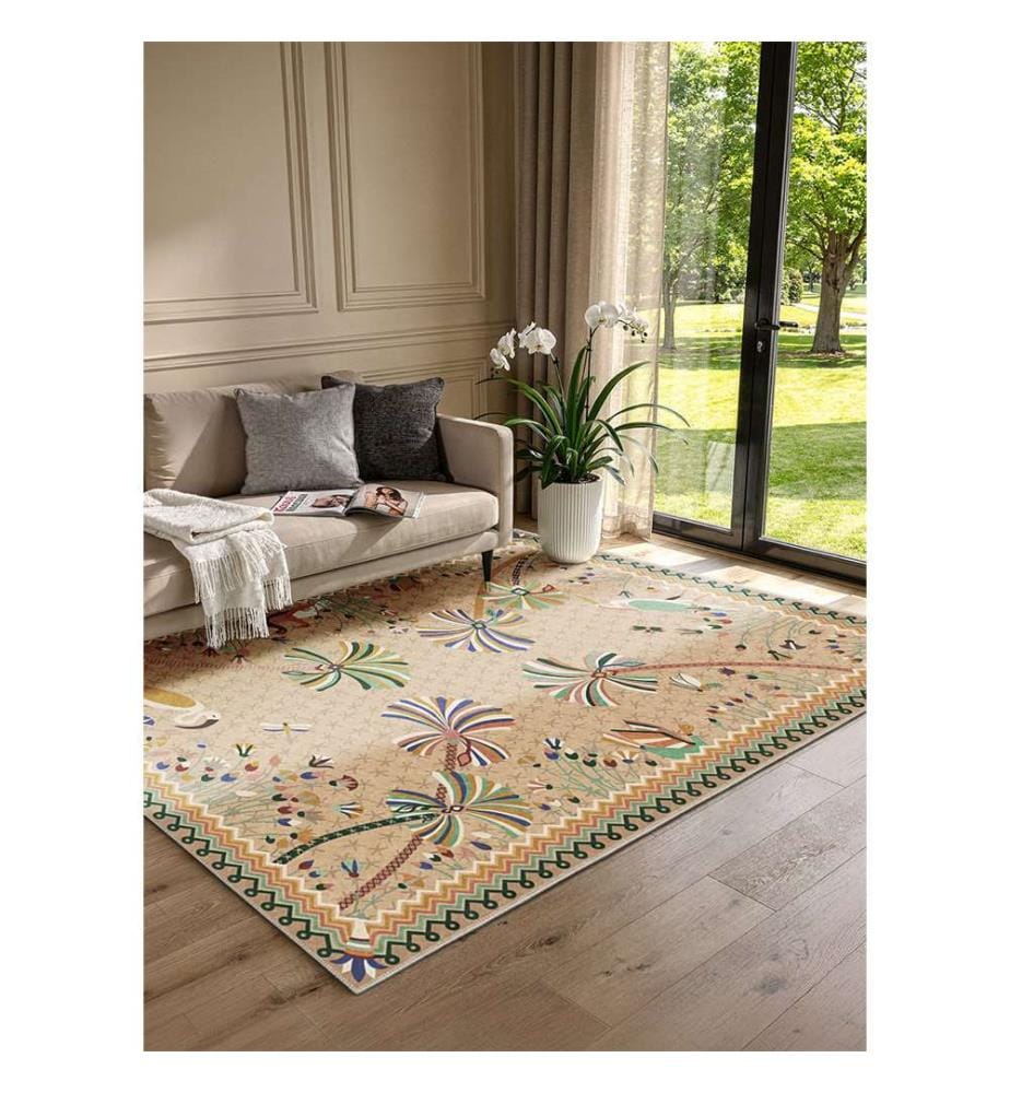 Tapis Rectangle Vespera 80 x 120 cm - Bleu