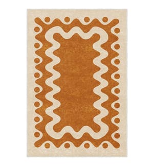 Teppich „Mirelle“, rechteckig, 80 x 120 cm - Orange
