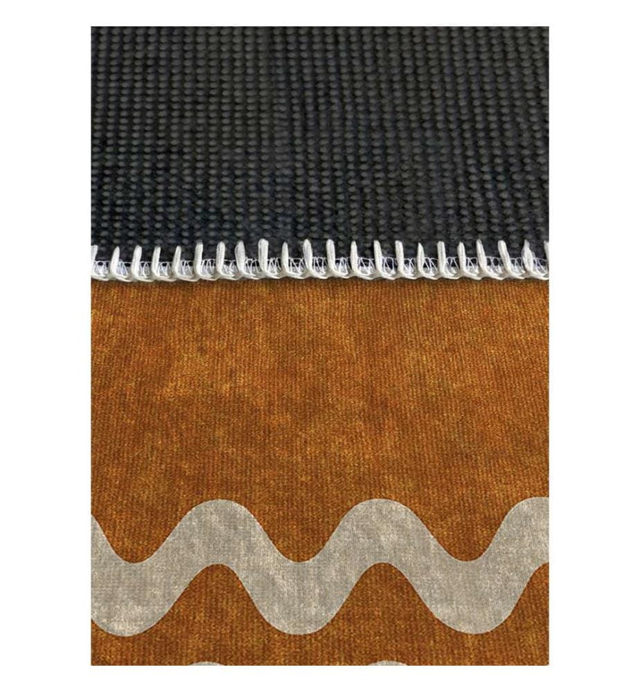 Tapis Rectangle Mirelle 80 x 120 cm - Orange