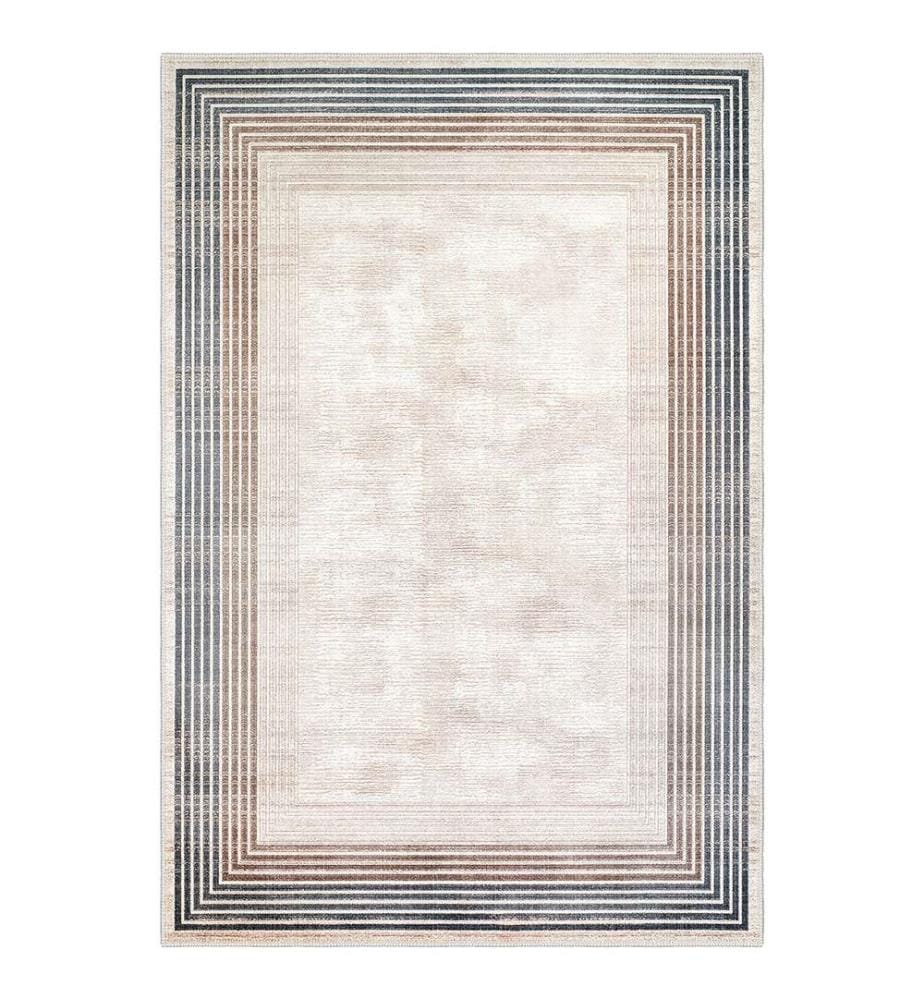 Tapis Rectangle Solenne 80 x 120 cm - Crème