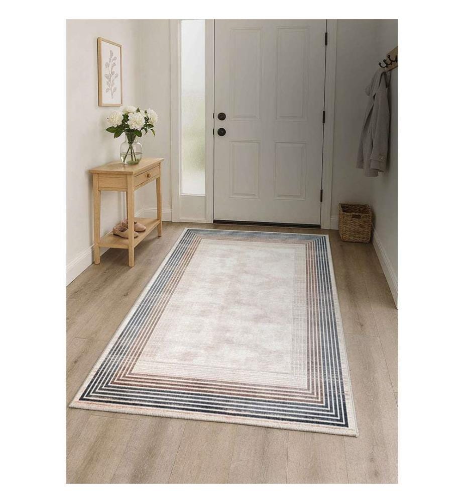 Tapis Rectangle Solenne 80 x 120 cm - Crème