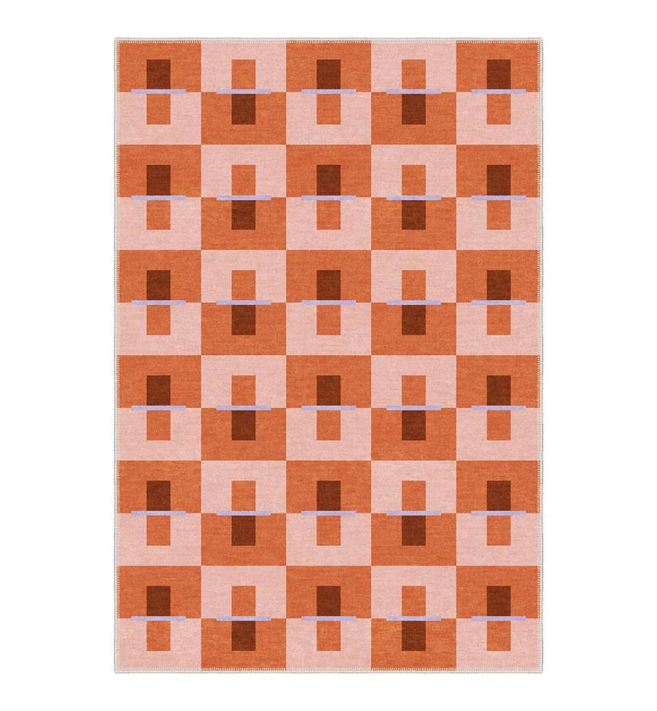 Teppich „Sereno“, rechteckig, 80 x 120 cm - Orange