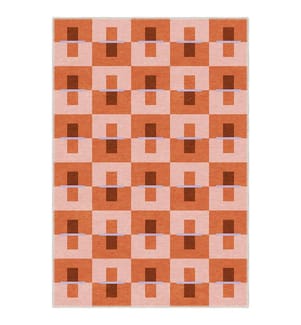 Teppich „Sereno“, rechteckig, 80 x 120 cm - Orange