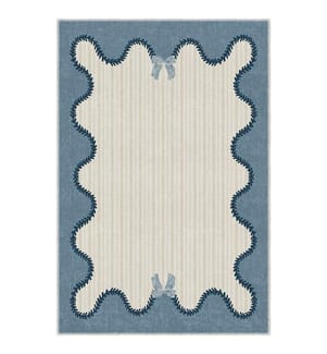 Rechteckiger Teppich „Odelia“, 80 x 120 cm - Blau