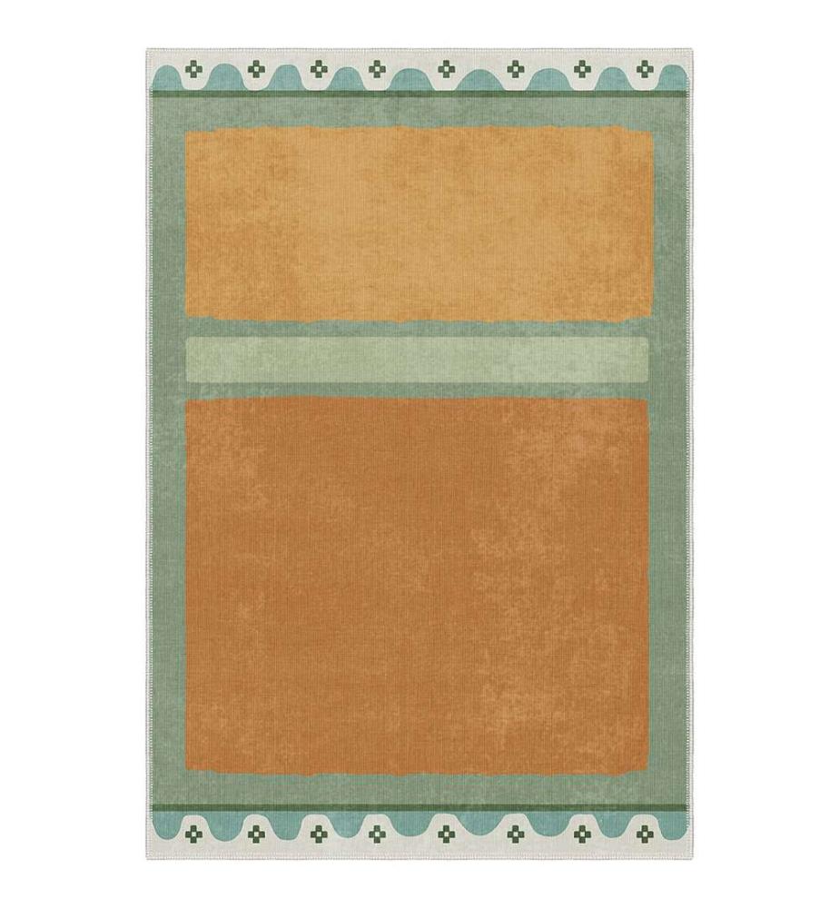 Tapis Rectangle Velora 80 x 120 cm - Vert