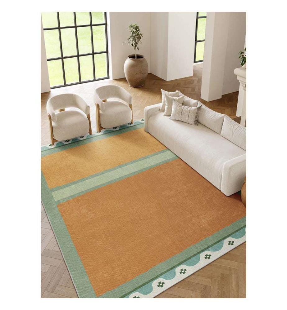 Tapis Rectangle Velora 80 x 120 cm - Vert
