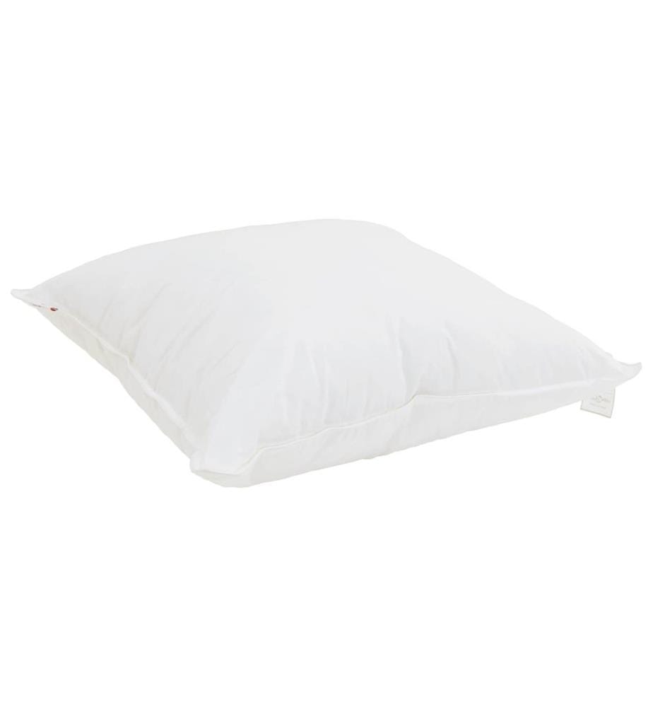 Bettdecke mit Kissen 2 pcs Weiss Mikrofaser