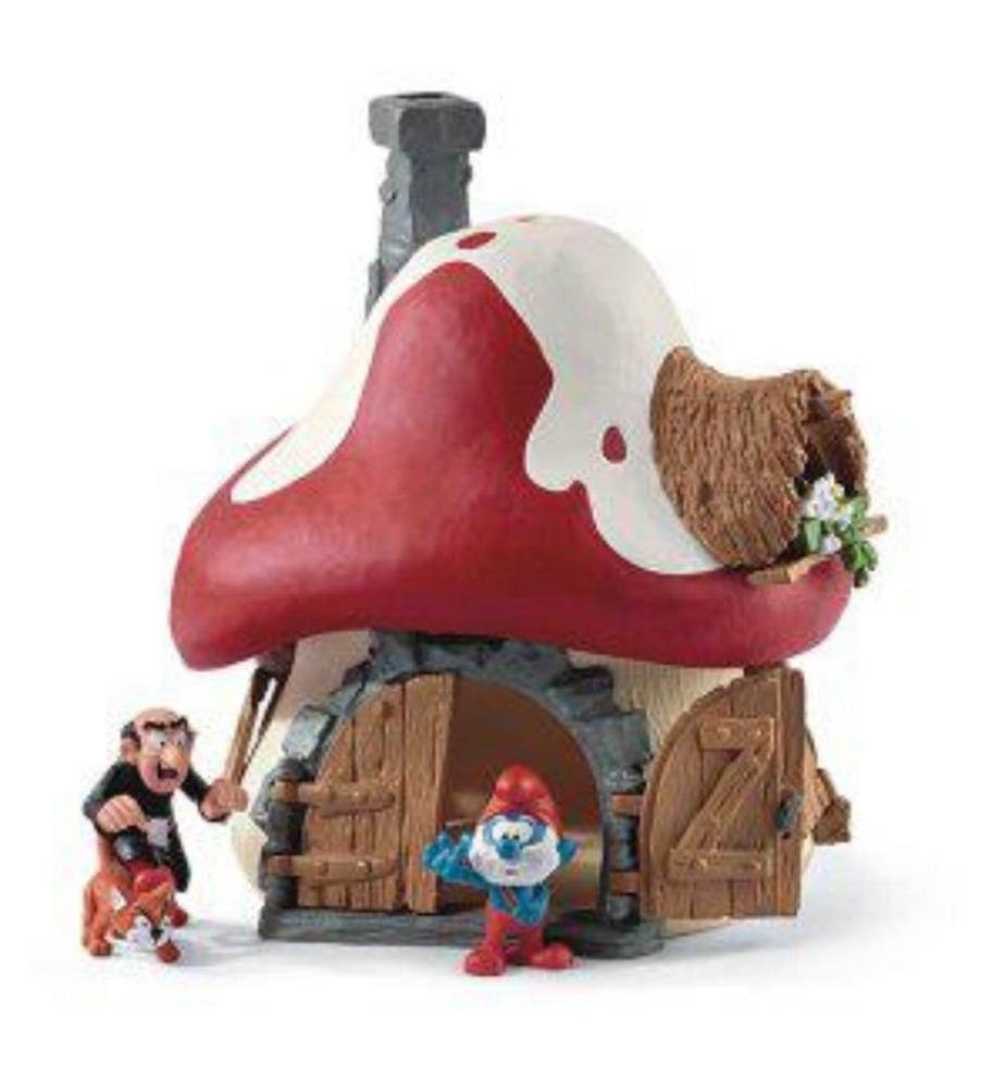 20803 - Schlumpfhaus mit, 2 Figuren