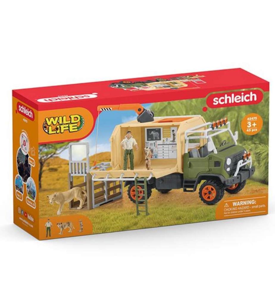 42475 - Tierrettung in einem grossen LKW, 42x23x26cm