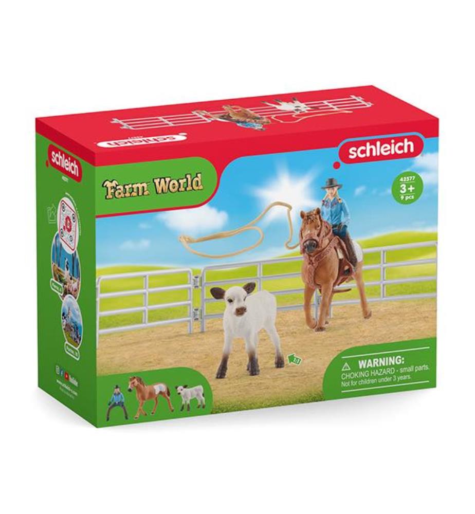 42577 - Team Roping with Cowgirl - Ages 3 and up