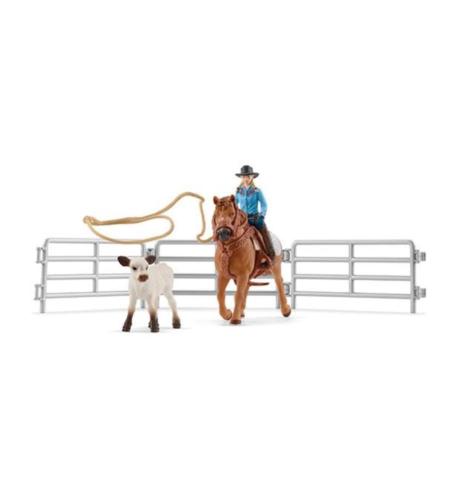 42577 - Team Roping with Cowgirl - Ages 3 and up
