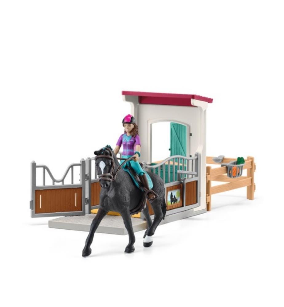 42709 - Box avec Lisa et Storm du Horse Club  
