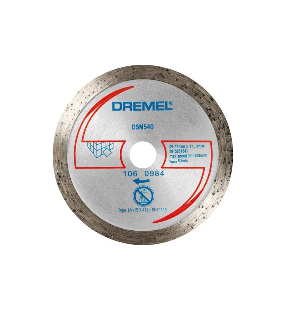 DREMEL - Disque à trancher DSM540 Diamant, Ø 77 mm