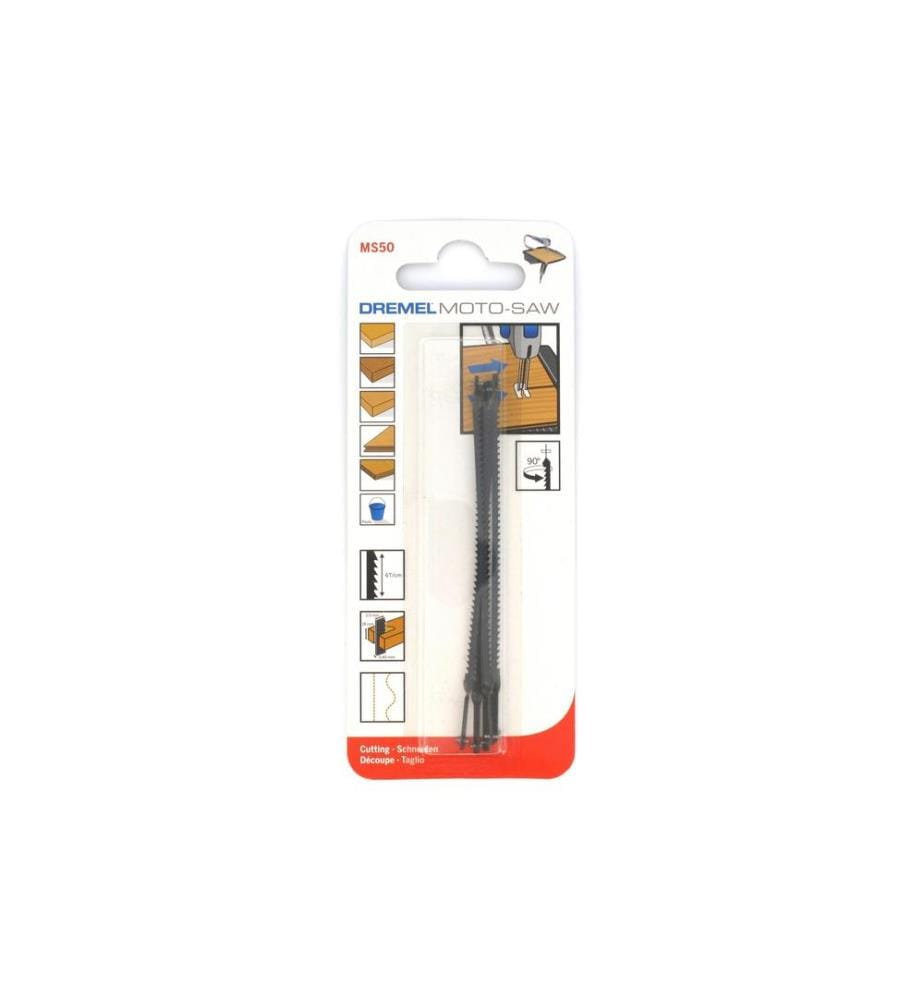 DREMEL - Sägeblatt MS50 Mehrzweck-Holz, 5 Teile