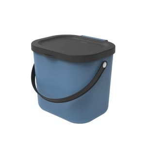 ROTHO - Recyclingbehälter Albula 6 l, Horizon Blau