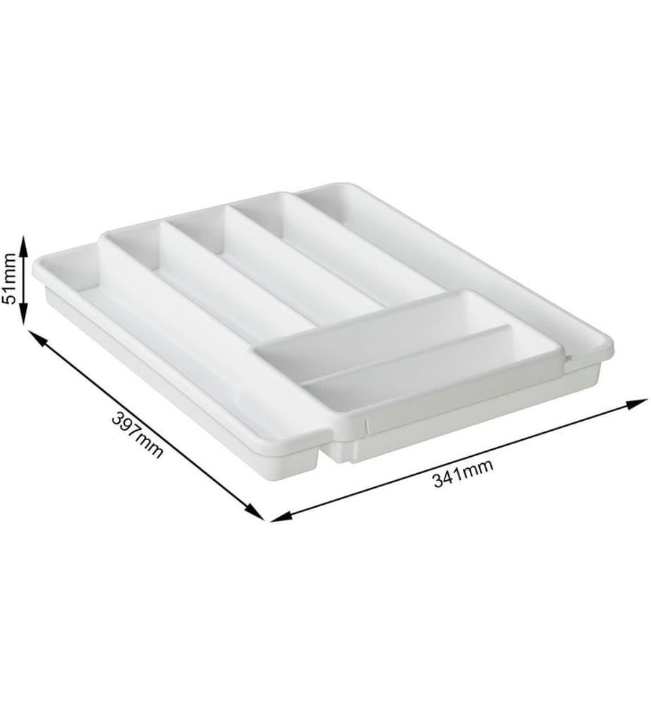 ROTHO - Casier à couverts Domino Blanc