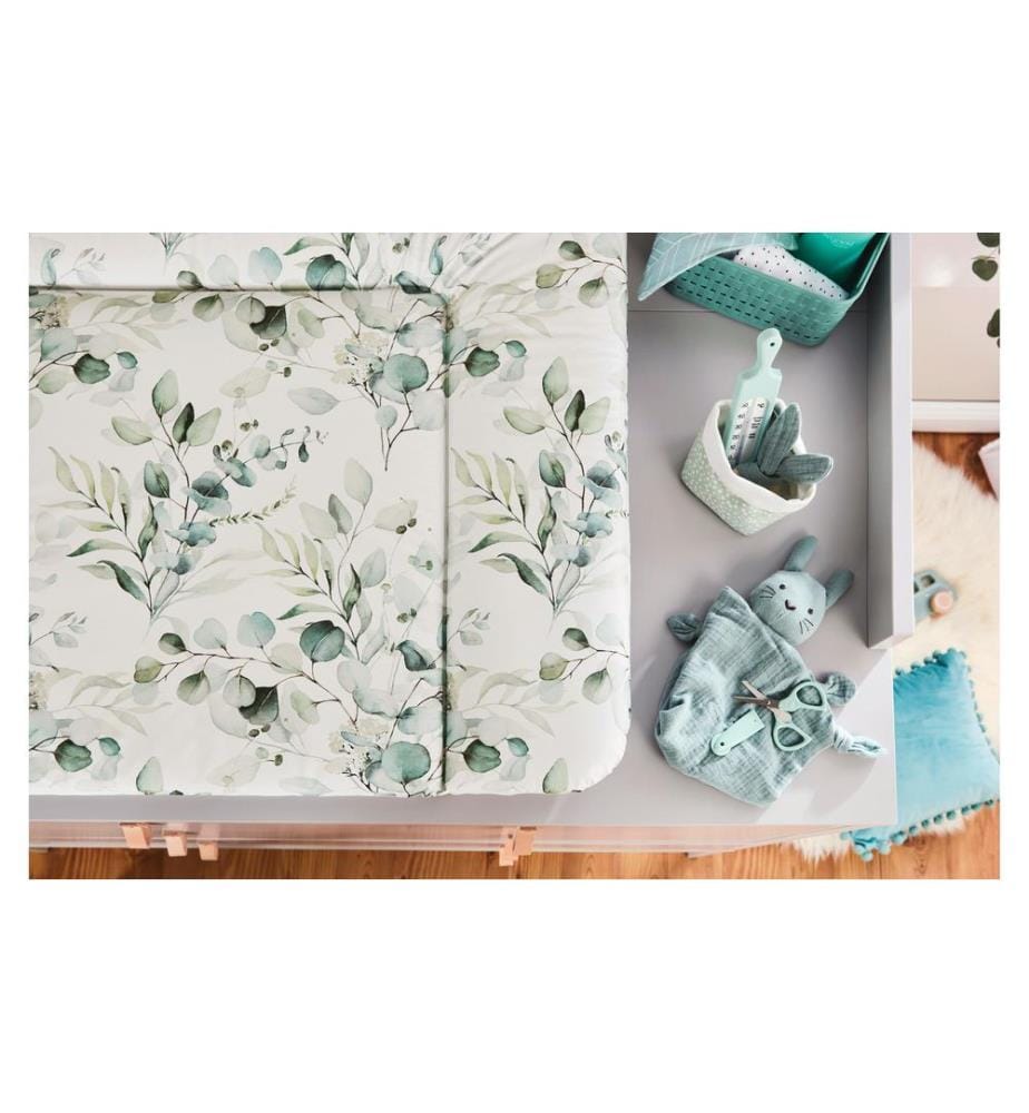 ROTHO - Babydesign Coussin à langer Natural Leaves 85 x 72 cm
