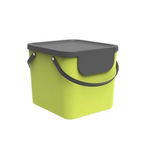 ROTHO - Recyclingbehälter Albula 40 l, Lime Grün