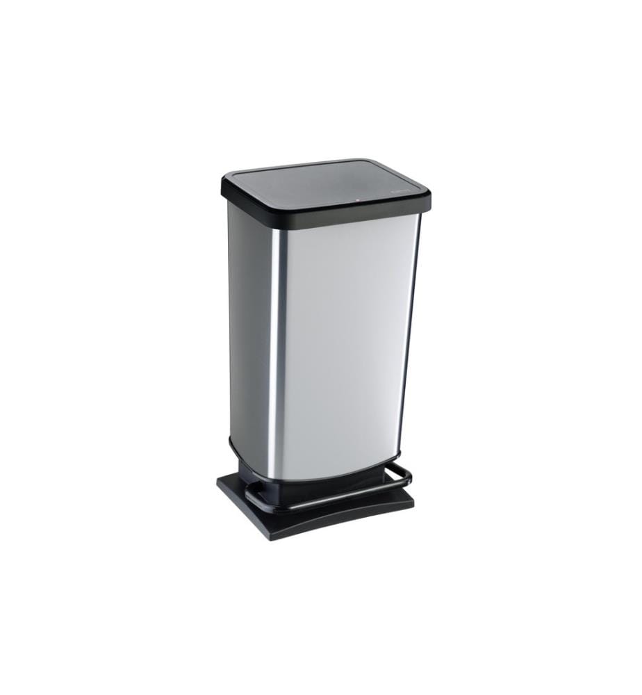 ROTHO - Treteimer Paso 40 l, Silber