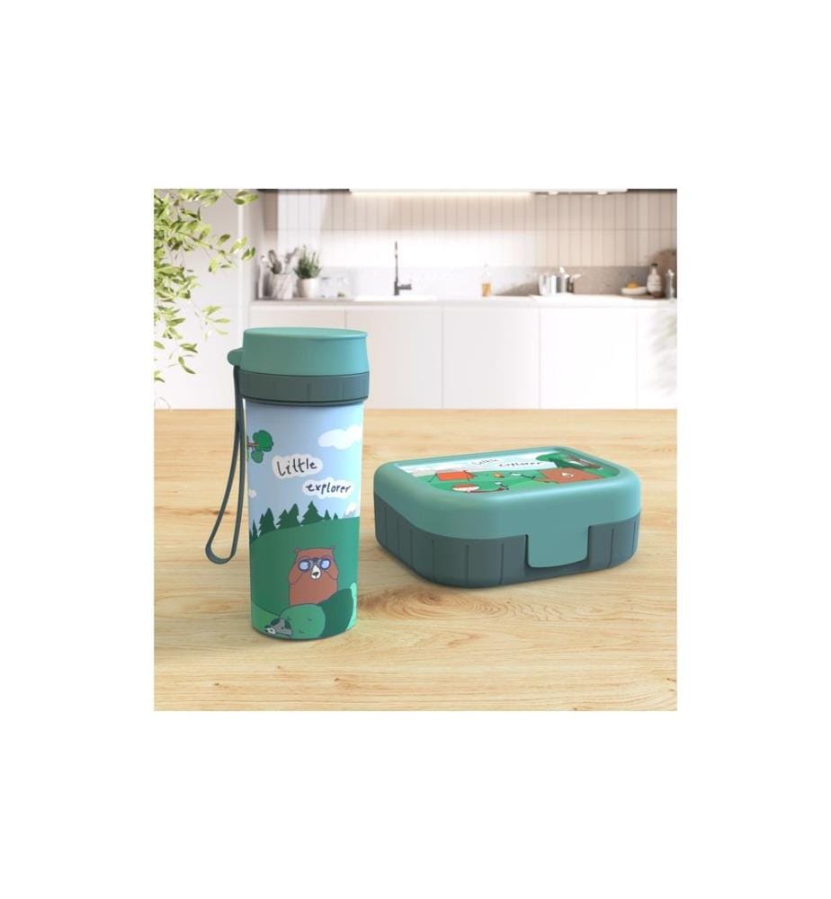 ROTHO - Lunchbox Memory Kids Explorer Grün