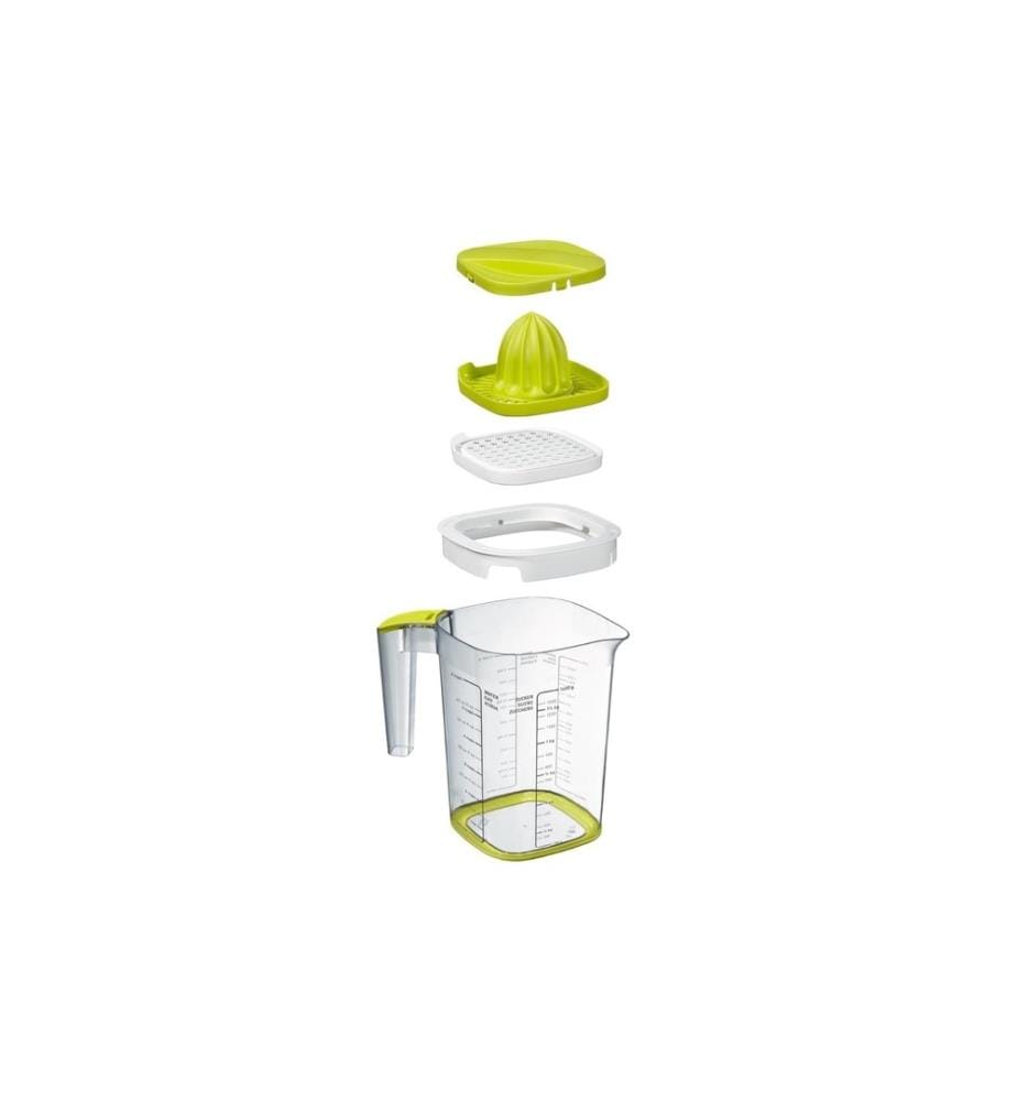 ROTHO - Messbecher Loft 15 dl, Grün/Transparent