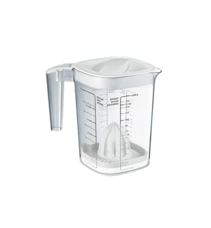ROTHO - Verre mesureur Loft 15 dl, Transparent/Blanc