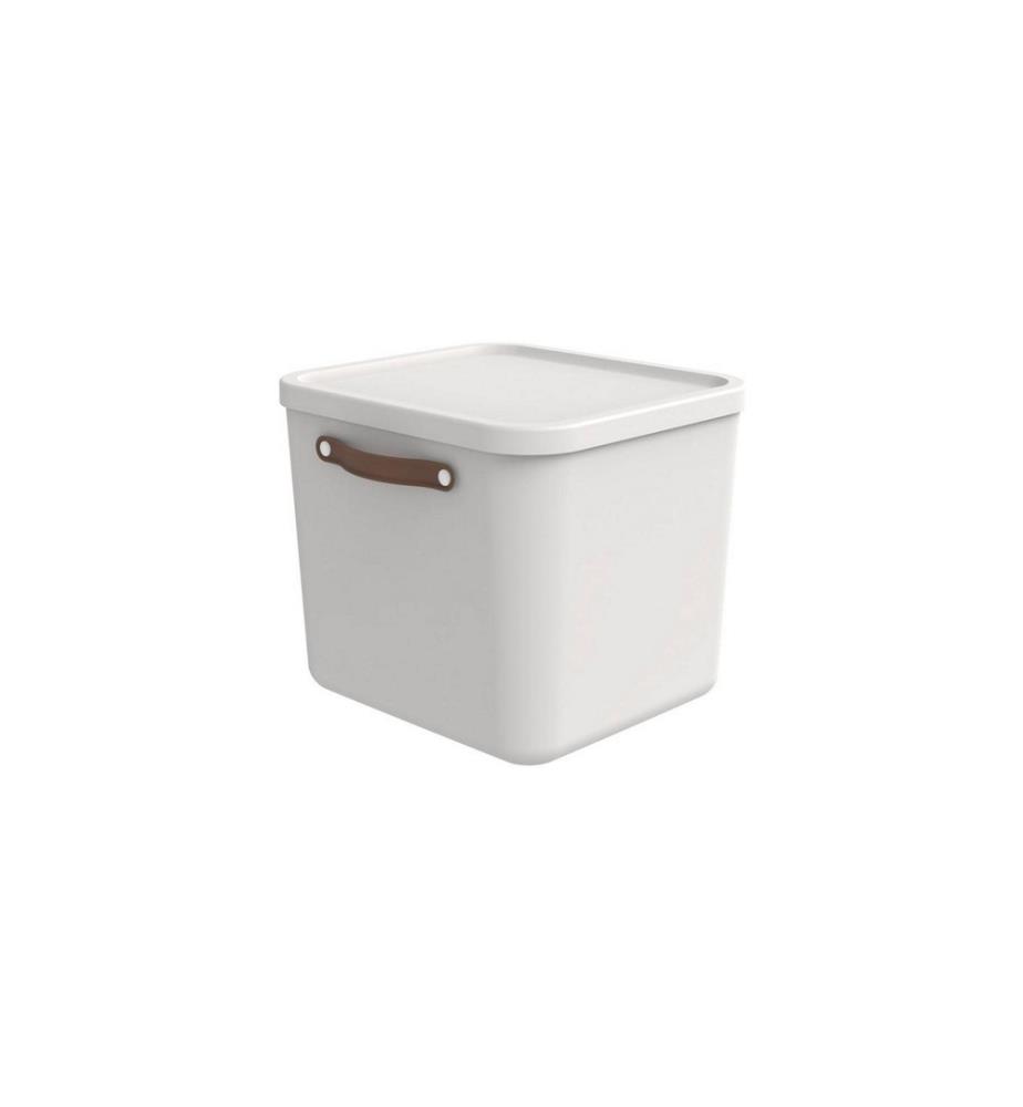 ROTHO - Boîte de rangement Maloja 40 l, blanc Mistletoe