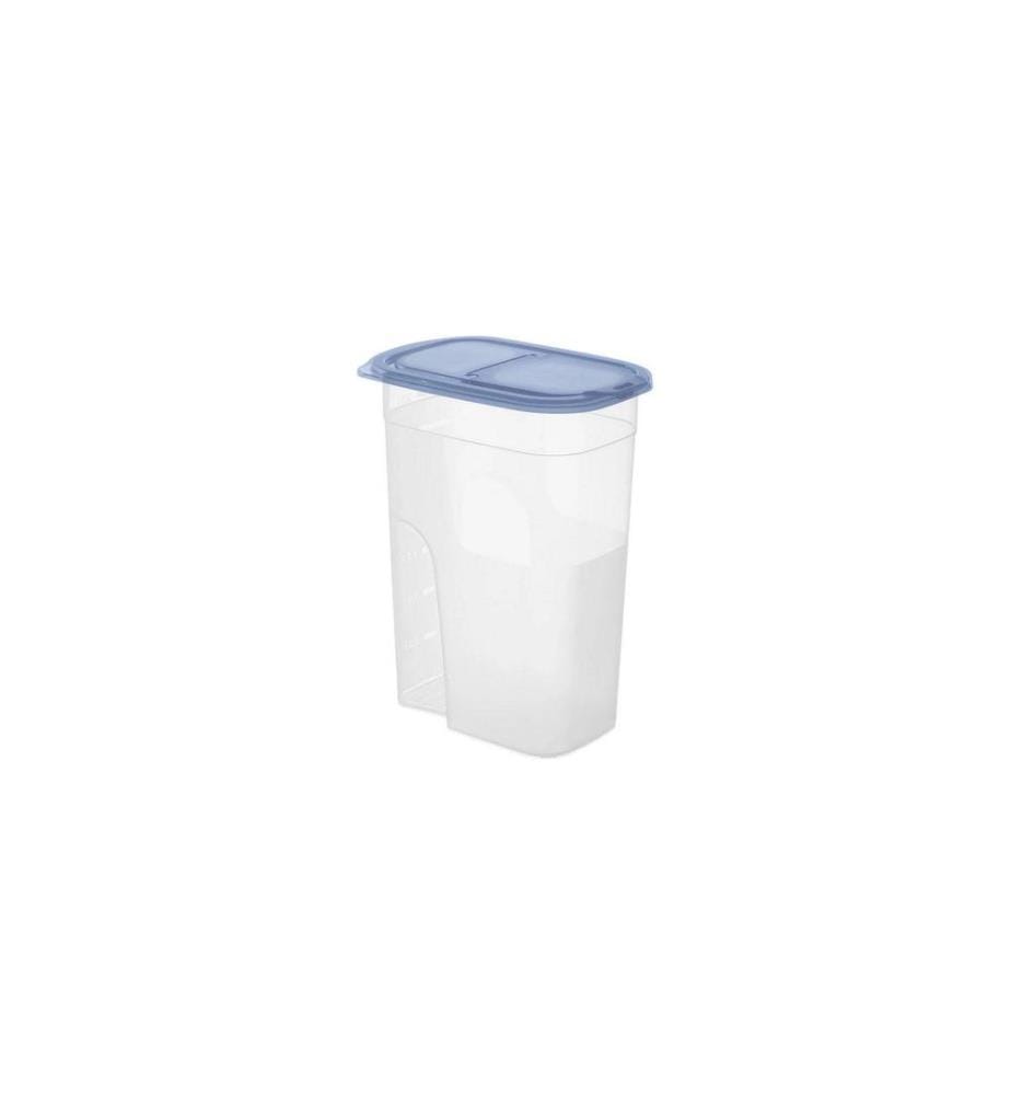 ROTHO - Boîte à provisions Sunshine 4.1 l, Bleu/Transparent
