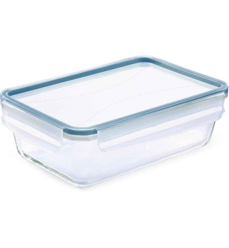 ROTHO - Bocal à provisions CLIC & LOCK 1.3 l, Bleu