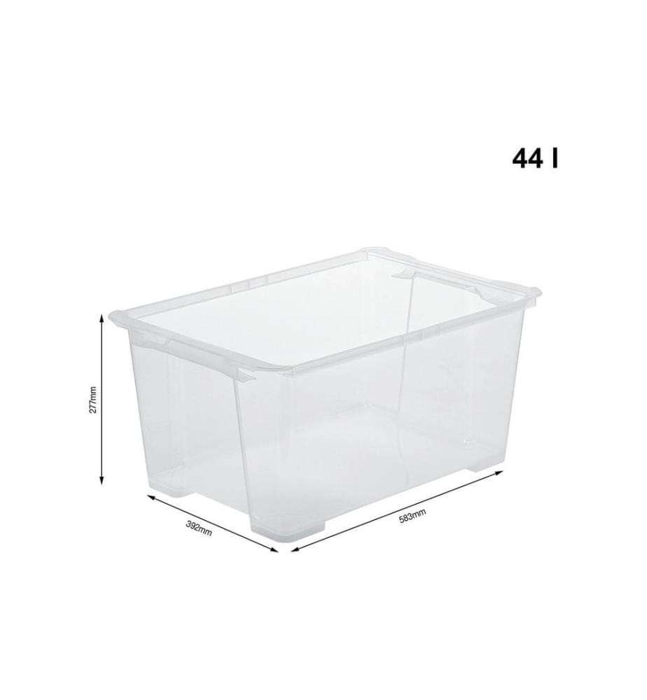 ROTHO - Boîte de rangement EVO EASY Transparent, 3 pcs.