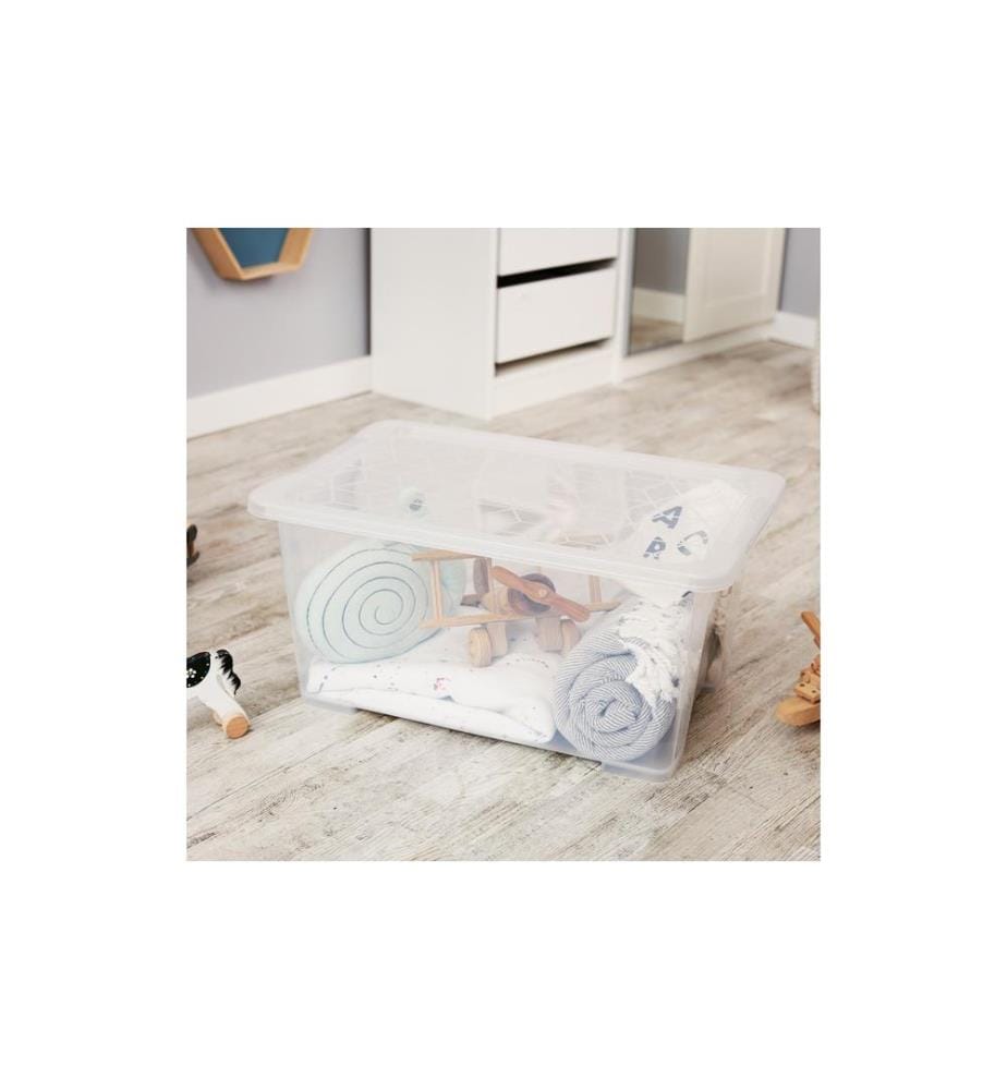 ROTHO - Boîte de rangement EVO EASY Transparent, 3 pcs.