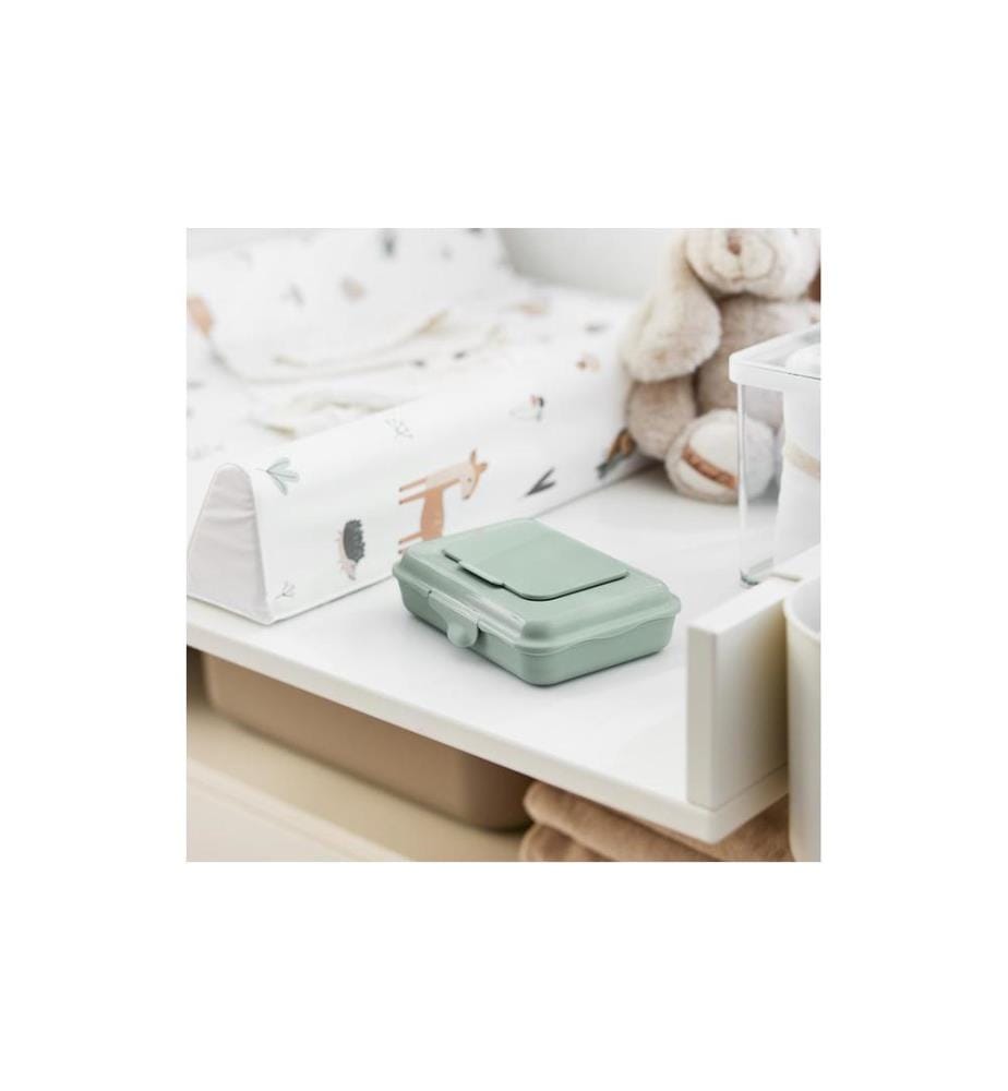 ROTHO - Babydesign Feuchttücher-Box TILO Sage Green 0.45 l